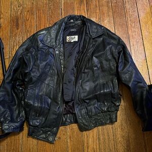 Leather jacket